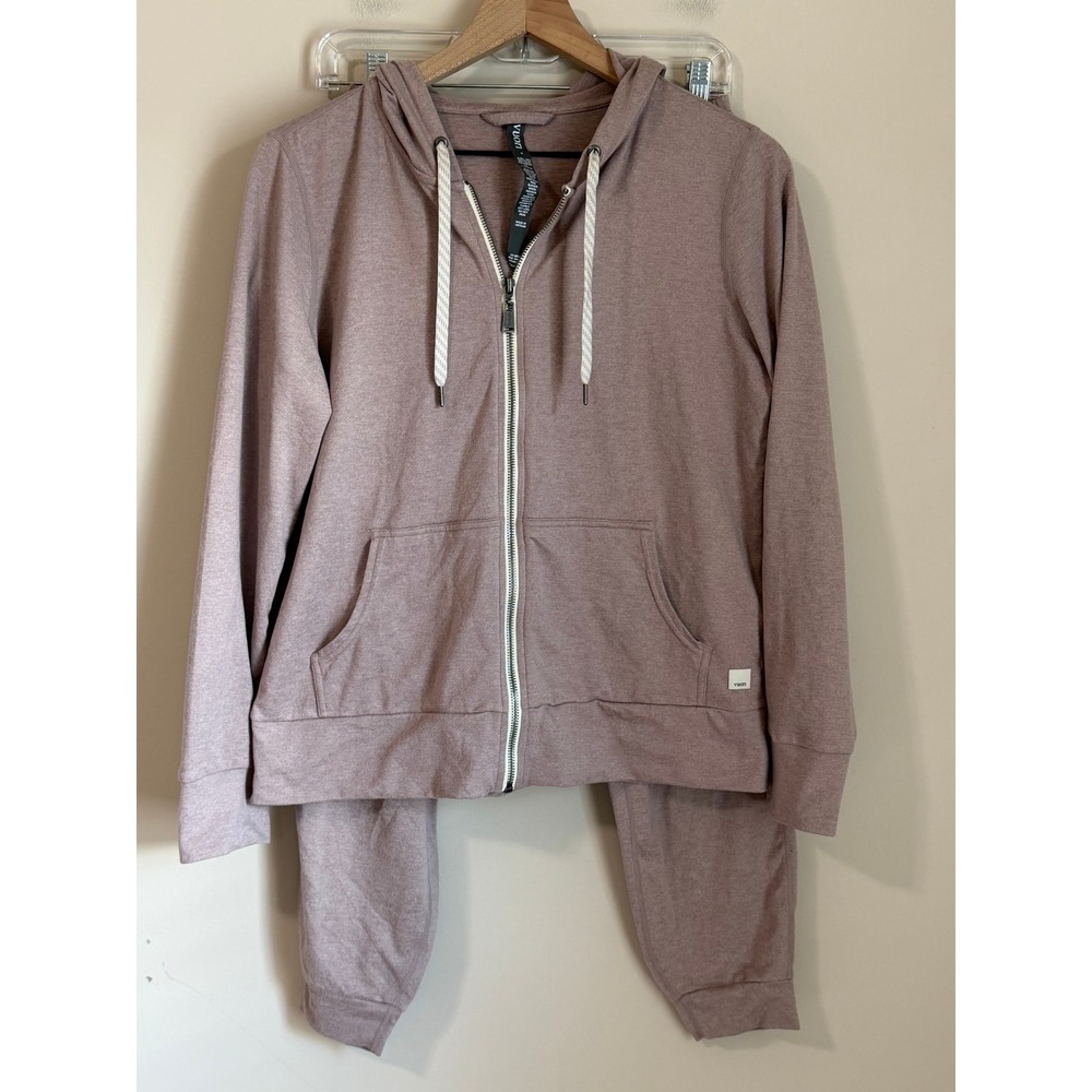 Vuori Halo Performance Hoodie and Jogger Set Womens Small Heather  DreamKnit